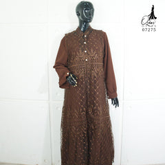 GAMIS OZIAS TILE 07275 LD 105 120 I Gamis Kondangan Casual I Gamis Formal Wanita 2XL