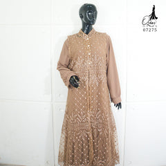 GAMIS OZIAS TILE 07275 LD 105 120 I Gamis Kondangan Casual I Gamis Formal Wanita 2XL