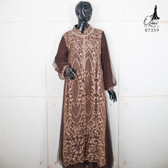 GAMIS OZIAS TILE OZIAS 07359 LD 120 140 I Gamis Kondangan Wanita I Gamis Fashion Casual 2XL 4XL