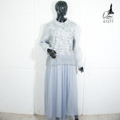 GAMIS OZIAS TILE 07277 LD 105 I Gamis Kondangan Wanita I Gamis Casual Cantik