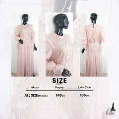GAMIS OZIAS TILE 07277 LD 105 I Gamis Kondangan Wanita I Gamis Casual Cantik