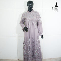 GAMIS OZIAS TILE 07278 LD L05 I Gamis Kondangan Wanita I Gamis Casual Cantik