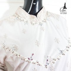 GAMIS OZIAS TILE 07280 LD 105 I Gamis Kondangan Casual I Gamis Fashion Remaja