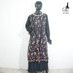 GAMIS OZIAS TILE 07281 LD 105 I Gamis Kondangan Wanita I Gamis Fashion Casual