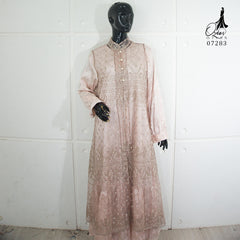 GAMIS OZIAS TILE SATEN EMBOS 07283 LD 105 I Gamis Kondangan Wanita I Gamis Fashion Casual