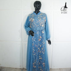 GAMIS OZIAS TILE 07285 LD 105 I Gamis Kondangan Wanita I Gamis Fashion Casual