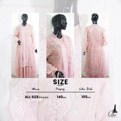 GAMIS OZIAS TILE ORGANZA 07286 LD 105 I Gamis Kondangan Wanita I Gamis Fashion Casual