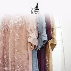 GAMIS OZIAS TILE 07287 LD 105 I Gamis Kondangan Wanita  I Gamis Fashion Muslim