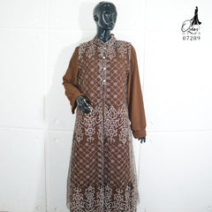 GAMIS OZIAS TILE 07289 LD 105 I Gamis Kondangan Wanita I Gamis FAshion Casual