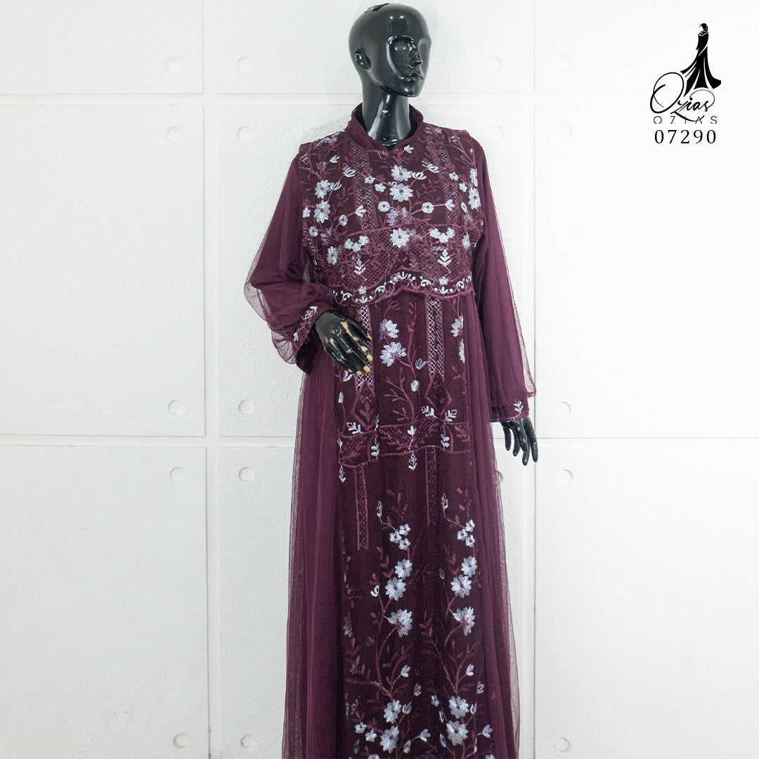 GAMIS OZIAS TILE CHANTILY 07290 LD 105 I Gamis Fashion Kondangan I Gamis Cantik Wisuda