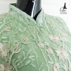 GAMIS OZIAS TILE CHANTILY 07290 LD 105 I Gamis Fashion Kondangan I Gamis Cantik Wisuda