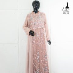 GAMIS OZIAS TILE CHANTILY 07290 LD 105 I Gamis Fashion Kondangan I Gamis Cantik Wisuda