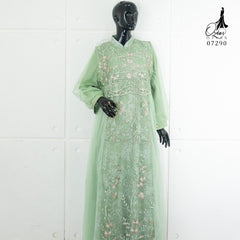 GAMIS OZIAS TILE CHANTILY 07290 LD 105 I Gamis Fashion Kondangan I Gamis Cantik Wisuda