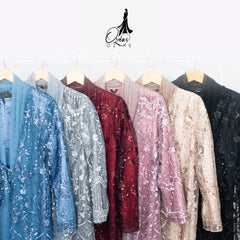 GAMIS OZIAS TILE 07298 LD 105 I Gamis Kondangan Wanita I Gamis Casual Fashion