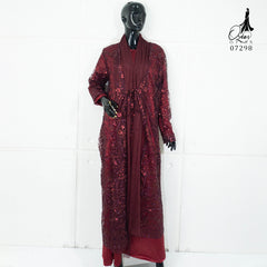 GAMIS OZIAS TILE 07298 LD 105 I Gamis Kondangan Wanita I Gamis Casual Fashion