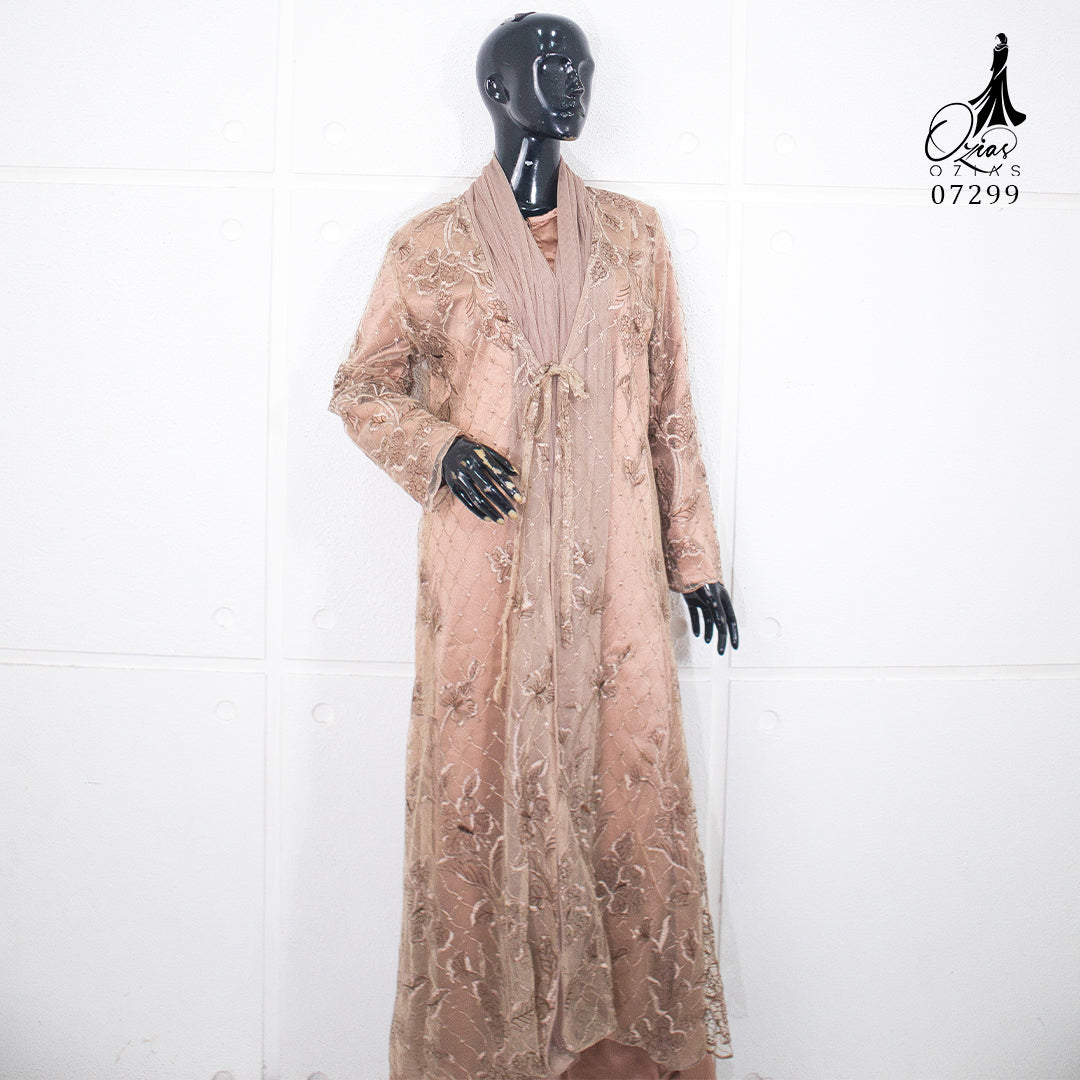 OZIAS Gamis Tile 07299 LD 105 I Gamis Kondangan Wanita I Gamis Casual Remaja