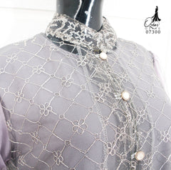 GAMIS OZIAS TILE 07300 LD 105 I Gamis Kondangan Wanita I Gamis Fashion Casual