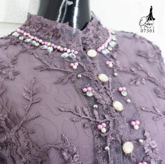 GAMIS OZIAS TILE 07301 LD 105 I Gamis Kondangan Wanita I Gamis Casual Lebaran