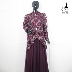 GAMIS OZIAS TILE 07302 LD 105 I Gamis Kondangan Wanita I Gamis Fashion Casual