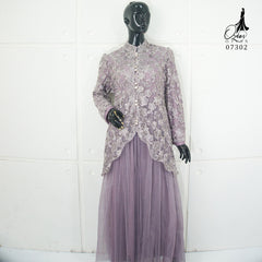 GAMIS OZIAS TILE 07302 LD 105 I Gamis Kondangan Wanita I Gamis Fashion Casual