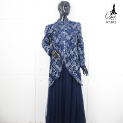 GAMIS OZIAS TILE 07302 LD 105 I Gamis Kondangan Wanita I Gamis Fashion Casual