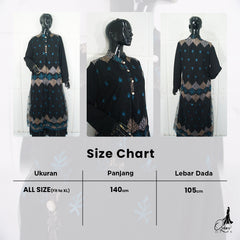 GAMIS OZIAS TILE CERUTY 07305 LD 105 I Gamis Kondangan Casual I Gamis Fashion Remaja