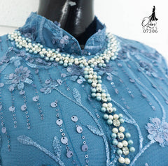 GAMIS OZIAS TILE 07306 LD 105 I Gamis Kondagan Wanita I Gamis FAshion Casual