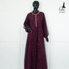 GAMIS OZIAS TILE SPANGLE 07307 LD 105 120 I Gamis Kondangan Wanita I Gamis Fashion Casual 2XL
