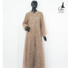 GAMIS OZIAS TILE SPANGLE 07307 LD 105 120 I Gamis Kondangan Wanita I Gamis Fashion Casual 2XL
