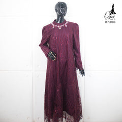 GAMIS OZIAS TILE 07308 LD 105 I Gamis Kondangan Wanita I Gamis Fashion Casual