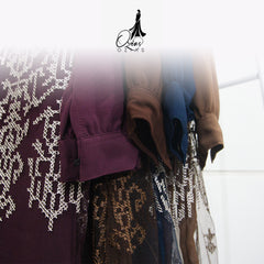 OZIAS Gamis Tile 07309 LD 105 I Gamis Kondangan Wanita Lebaran I Gamis Fashion Casual