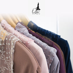 GAMIS OZIAS TILE 07310 LD 105 I Gamis Kondangan Wanita I Gamis Fashion Casual