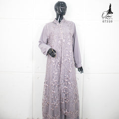 GAMIS OZIAS TILE 07310 LD 105 I Gamis Kondangan Wanita I Gamis Fashion Casual