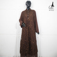 GAMIS OZIAS TILE 07312 LD 105 I Gamis Kondangan Wanita I Gamis Fashion Casual