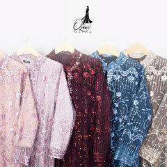 GAMIS OZIAS TILE 07315 LD 105 I Gamis Kondangan Wanita I Gamis Fashion Casual