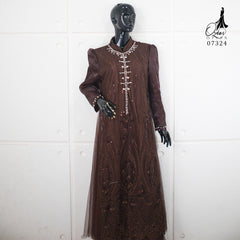 GAMIS OZIAS TILE 07324 LD 105 I Gamis Kondangan Wanita I Gamis Fashion Casual