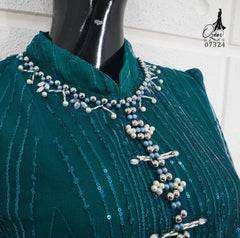 GAMIS OZIAS TILE 07324 LD 105 I Gamis Kondangan Wanita I Gamis Fashion Casual