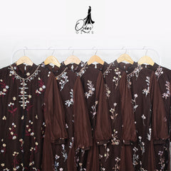 GAMIS OZIAS TILE 07327 LD 105 I Gamis Kondangan Wanita I Gamis Fashion Casual Lebaran