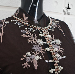 GAMIS OZIAS TILE 07327 LD 105 I Gamis Kondangan Wanita I Gamis Fashion Casual Lebaran