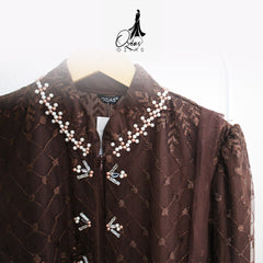 GAMIS OZIAS TILE 07328 LD 105 I Gamis Kondangan Wanita I Gamis Fashion Casual