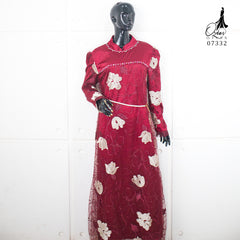 GAMIS OZIAS TILE 07332 LD 105 I Gamis Kondangan Wanita I Gamis Fashion Casual