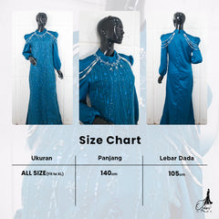 GAMIS OZIAS SATIN VALVET 07334 LD 105 I Gamis Kondangan Wanita I Gamis Fashion Casual Lebaran