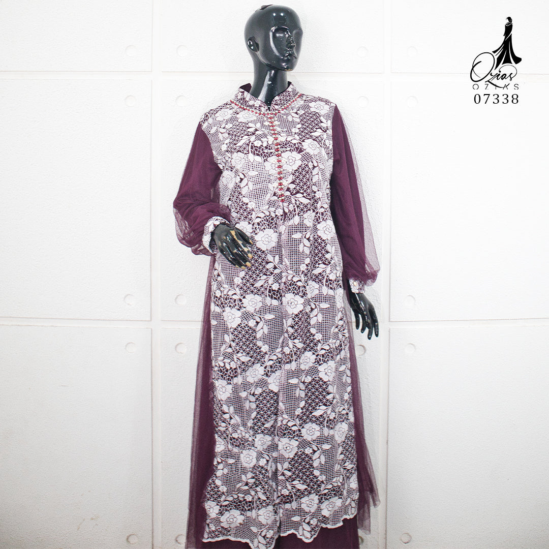 OZIAS Gamis Tile 07338 LD 105 Gamis Lebaran Cantik I Gamis Fashion Remaja