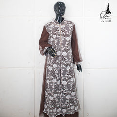 OZIAS Gamis Tile 07338 LD 105 Gamis Lebaran Cantik I Gamis Fashion Remaja
