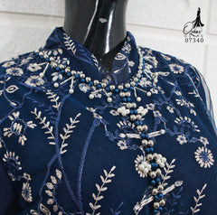 GAMIS OZIAS TILE 07340 LD 105 120 140 I Gamis Kondangan Wanita I Gamis Fashion Lebaran 2XL 4XL