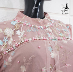 GAMIS OZIAS TILE 07346 LD 105 I Gamis Lebaran Casual I Gamis Remaja Kondangan