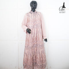 GAMIS OZIAS TILE 07347 LD 105 | Gamis Kondangan wanita | Gamis Fashion Casual