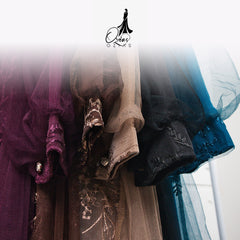 GAMIS OZIAS TILE 07348 LD 105 I Gamis Kondangan Wanita I Gamis Cantik Lebaran