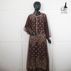 GAMIS OZIAS TILE 07348 LD 105 I Gamis Kondangan Wanita I Gamis Cantik Lebaran