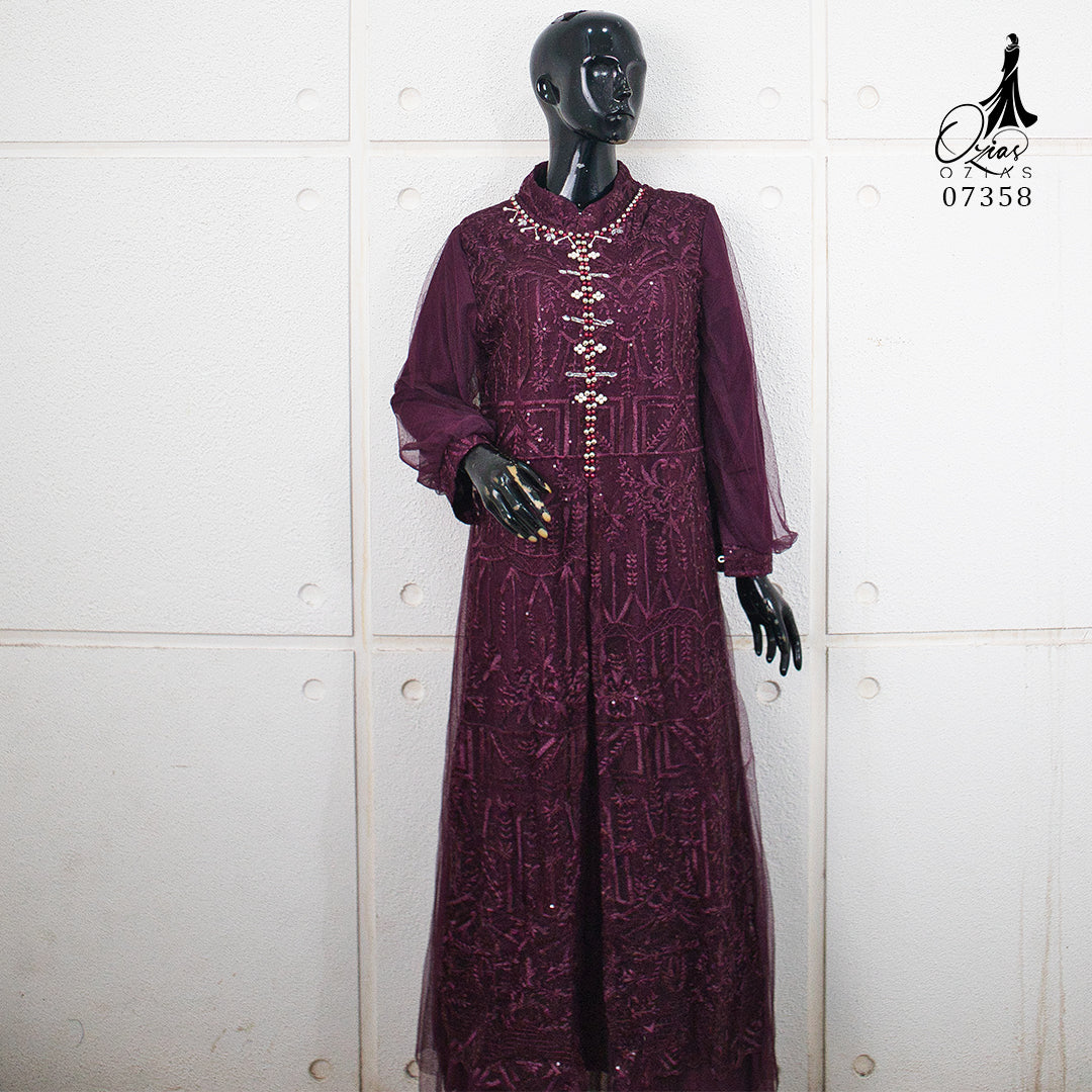 GAMIS OZIAS TILE 07358 LD 105 I Gamis Kondangan Wanita I Gamis Fashion Casual